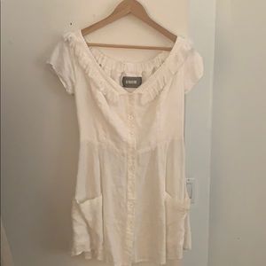 White reformation dress